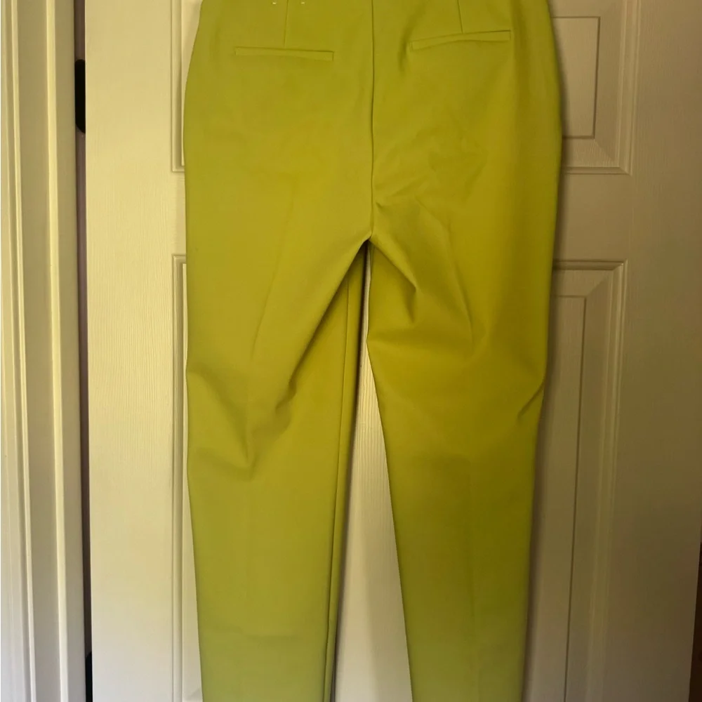 Rachel Zoe Bright Lime Green pants